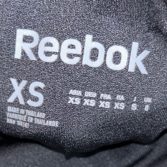 Reebok Shorts Play Dry Crossfit Running High Waist Pull On Drawstring Lined - Picture 6 of 7